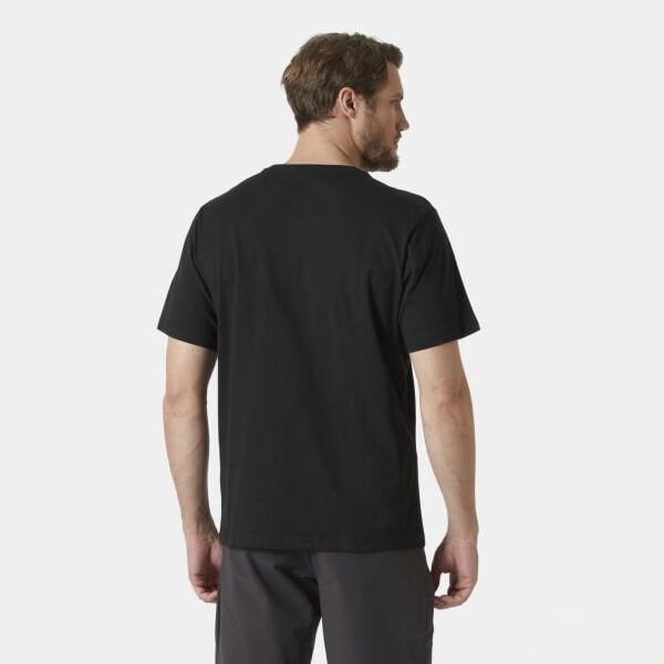 Helly Hansen Hh Logo Erkek T-Shirt 3.23 Siyah Siyah - XL