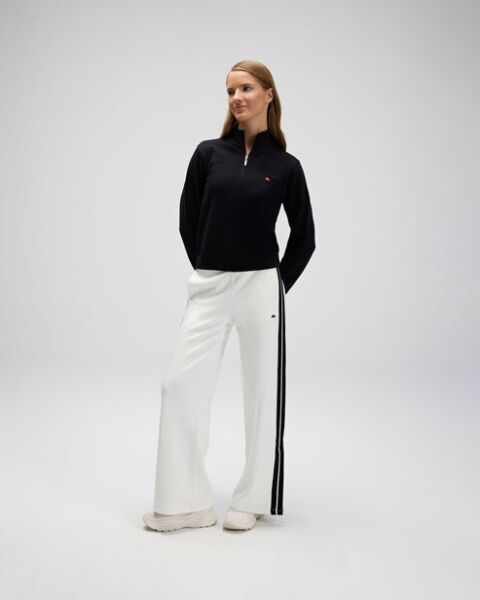 Ellesse Kadın Yarım Fermuarlı Sweat EF557 XS - Siyah