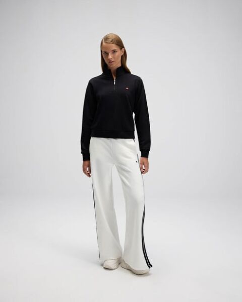 Ellesse Kadın Yarım Fermuarlı Sweat EF557 XS - Siyah