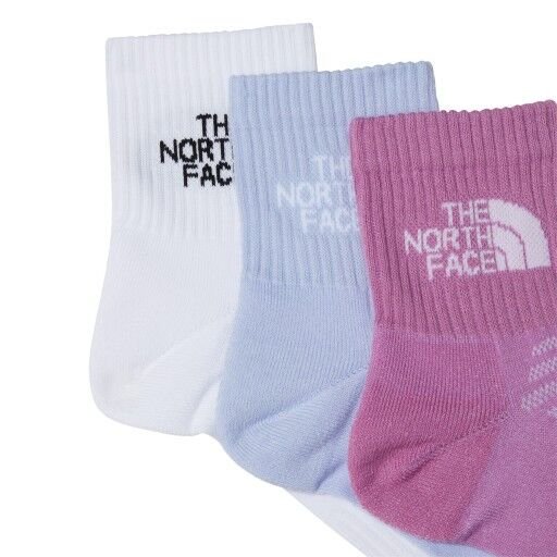 The North Face Multi Sport Cush Quarter Sock 3P Unisex Çorap Beyaz - XS