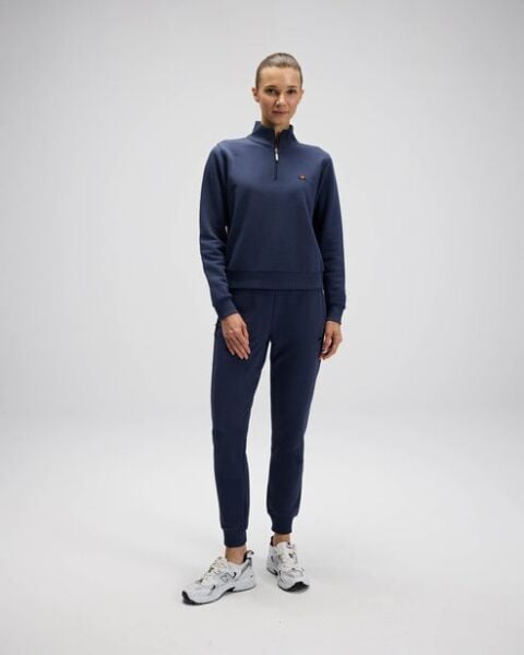 Ellesse Kadın Yarım Fermuarlı Sweat EF557 S - Lacivert
