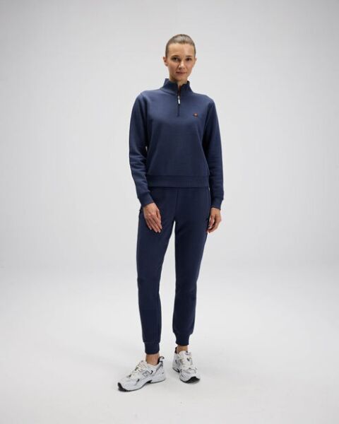 Ellesse Kadın Yarım Fermuarlı Sweat EF557 S - Lacivert