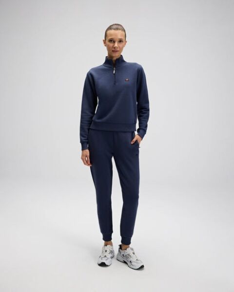 Ellesse Kadın Yarım Fermuarlı Sweat EF557 S - Lacivert