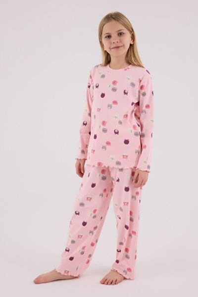 Rolypoly Kız Çocuk İkili Takım 6-7 - Açık Pembe