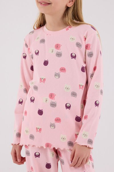 Rolypoly Kız Çocuk İkili Takım 6-7 - Açık Pembe