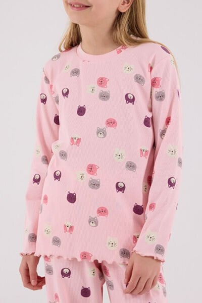 Rolypoly Kız Çocuk İkili Takım 7-8 - Açık Pembe