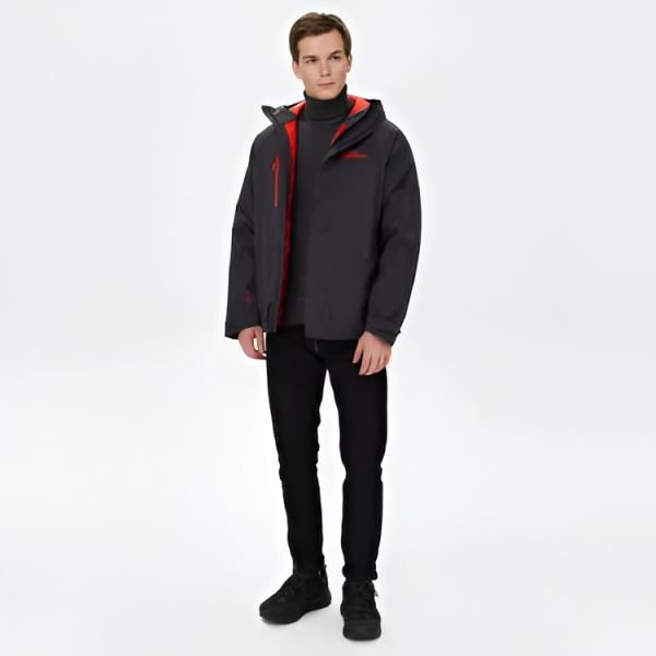 Jack Wolfskin TROPOSPHERE INS JKT M Erkek Mont Koyu Gri - XXL