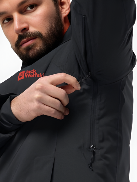 Jack Wolfskin TROPOSPHERE INS JKT M Erkek Mont Koyu Gri - XXL