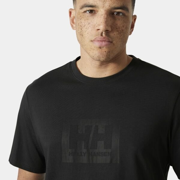 Helly Hansen Hh Box Erkek T-Shirt 2.0 Siyah - S