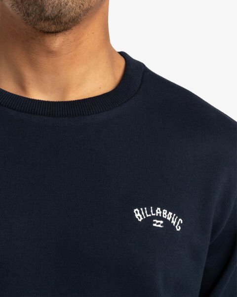 Billabong ARCH CR Erkek Sweatshirt Lacivert - M