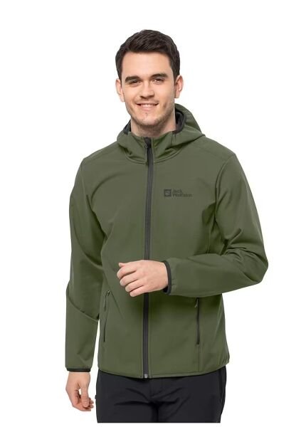 Jack Wolfskin Erkek Bornberg Hoody M Yeşil - XXL