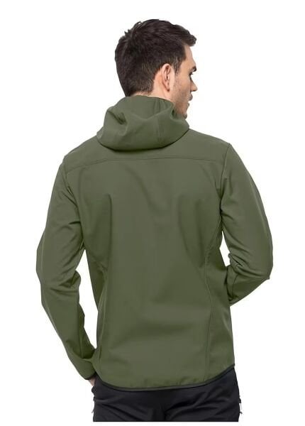Jack Wolfskin Erkek Bornberg Hoody M Yeşil - XXL