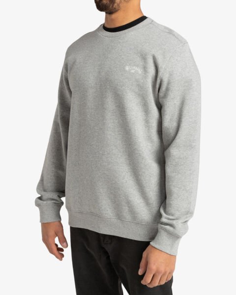 Billabong ARCH CR Erkek Sweatshirt Gri - L