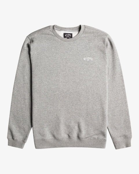 Billabong ARCH CR Erkek Sweatshirt Gri - L