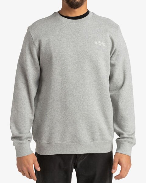 Billabong ARCH CR Erkek Sweatshirt Gri - M