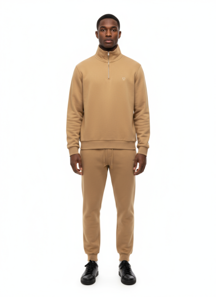 GAMP EŞOFMAN ALTI LOGO NAKIŞLI Siyah - XL