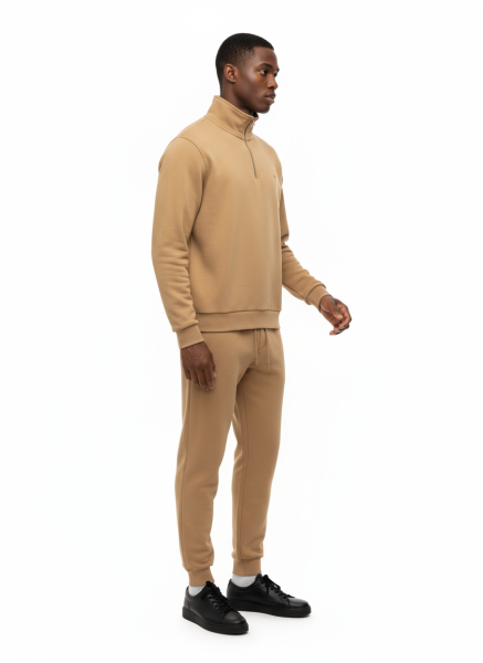 GAMP EŞOFMAN ALTI LOGO NAKIŞLI Siyah - XL