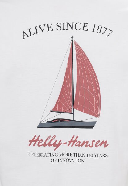 HELLY HANSEN SHORELINE T-SHIRT 3.0 Beyaz - M