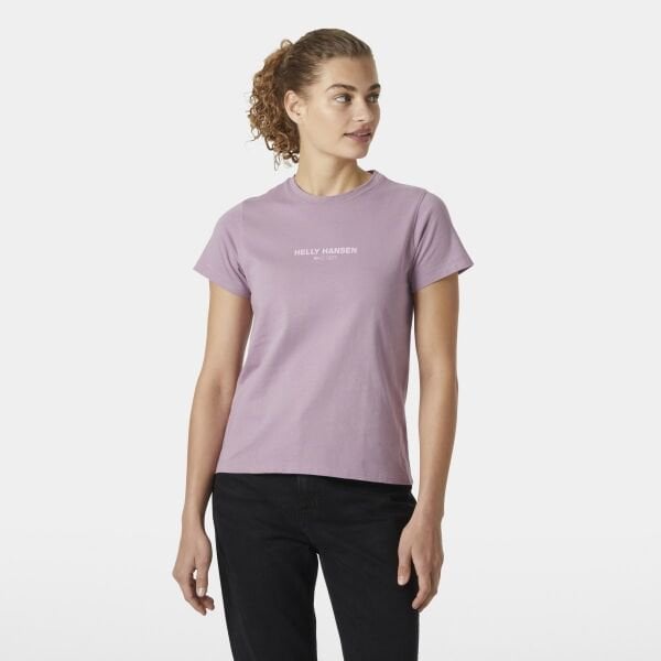 Helly Hansen W Core Kadın T-Shirt 2.0 Mor - XS