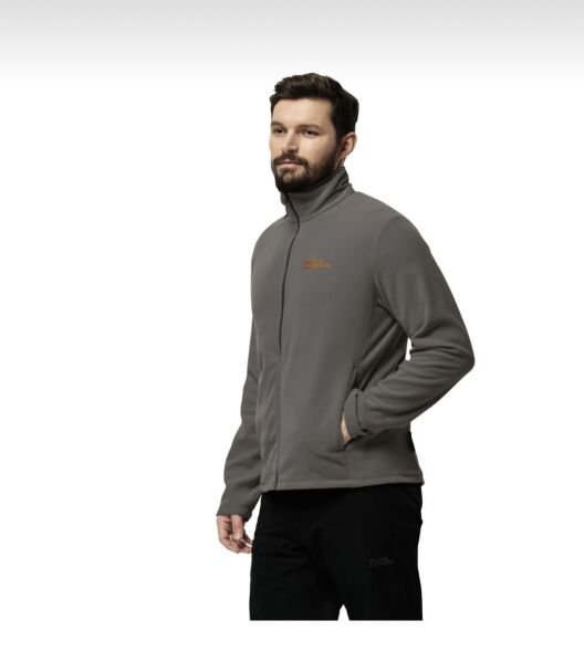 Jack Wolfskin Erkek Polar Taunus Fz M Gri - S
