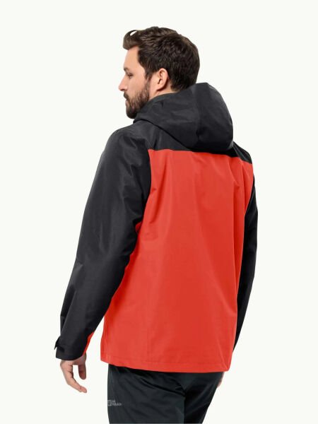 Jack Wolfskin TAUBENBERG 3IN1 JKT M Erkek Mont Kırmızı - M