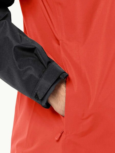 Jack Wolfskin TAUBENBERG 3IN1 JKT M Erkek Mont Kırmızı - M