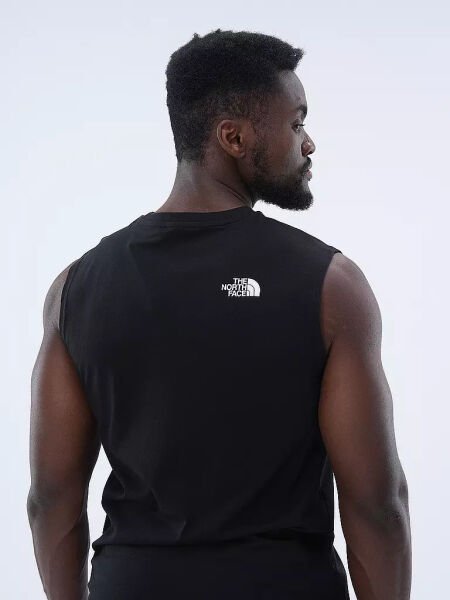 The North Face M Simple Dome Tank Erkek T-Shirt Turuncu - S