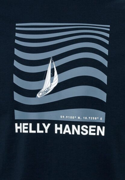HELLY HANSEN SHORELINE T-SHIRT 3.0 Lacivert - S