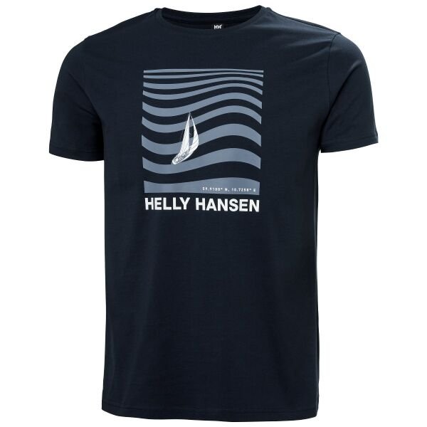 HELLY HANSEN SHORELINE T-SHIRT 3.0 Lacivert - S