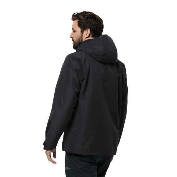 Jack Wolfskin Erkek Mont Taubenberg 3In1 Jkt M Siyah - L