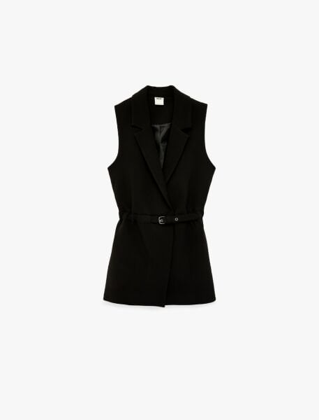 Koton Siyah Yelek 6Sak20009Uw Siyah - 42