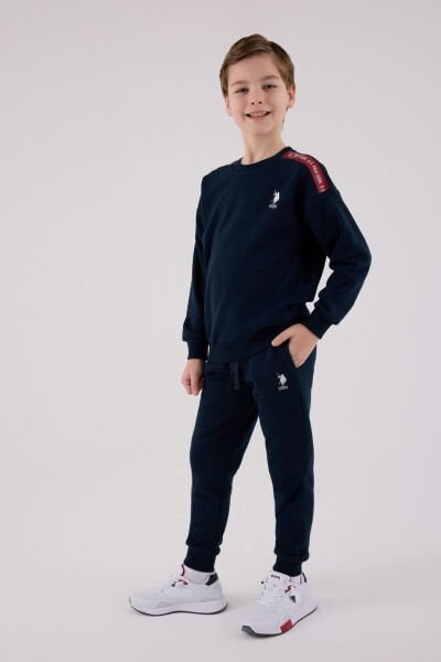 U.S. Polo Erkek Çocuk Eşofman Takımı 7-8 - Navy