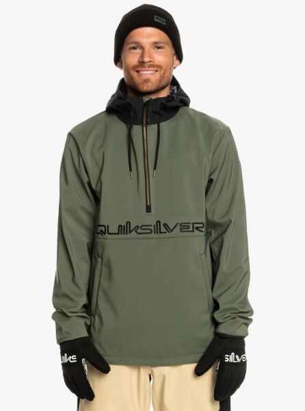 Quiksilver Lıve For The Rıde Sweatshirt Yeşil - XS