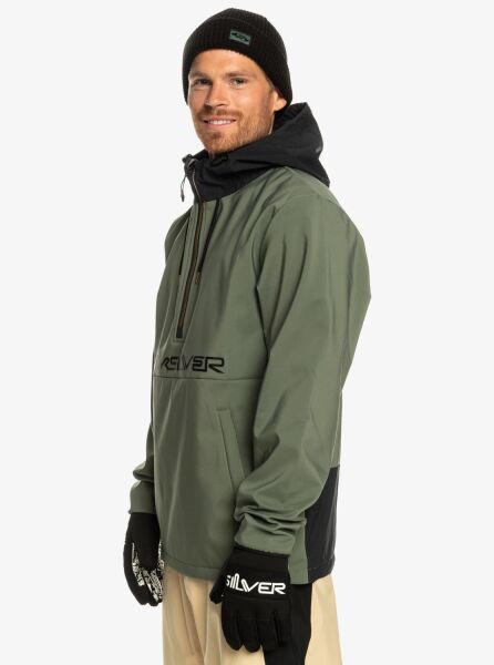 Quiksilver Lıve For The Rıde Sweatshirt Yeşil - XS