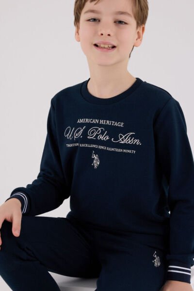 U.S. Polo Erkek Çocuk Eşofman Takımı 4-5 - Navy