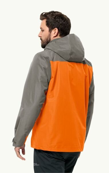 Jack Wolfskin Erkek Mont Taubenberg 3In1 Jkt M Turuncu - XL