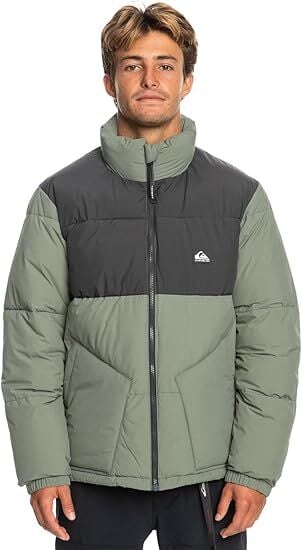 Quiksilver WILD MOUNTAIN Erkek Mont Yeşil - XXL