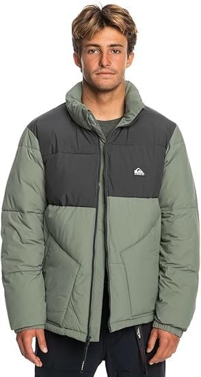 Quiksilver WILD MOUNTAIN Erkek Mont Yeşil - XXL