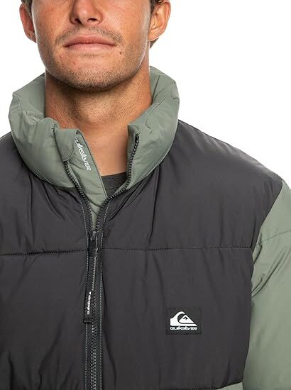 Quiksilver WILD MOUNTAIN Erkek Mont Yeşil - XXL