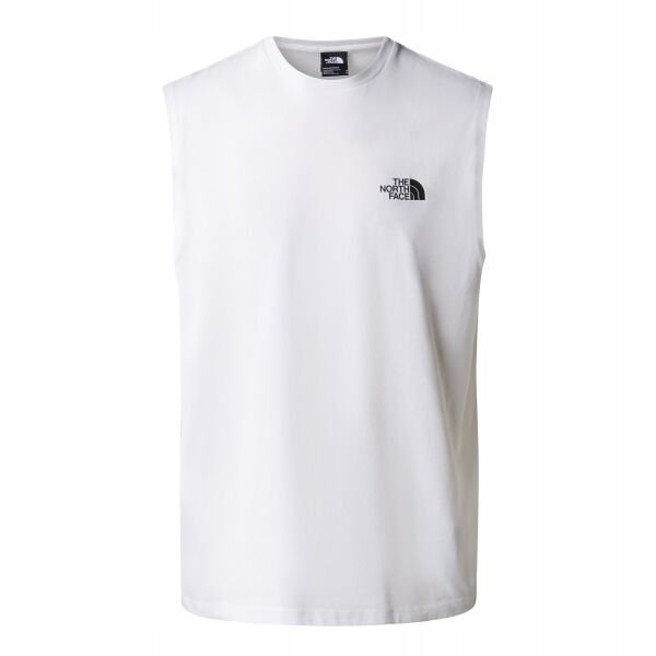 The North Face M Simple Dome Tank Erkek T-Shirt Beyaz - XL