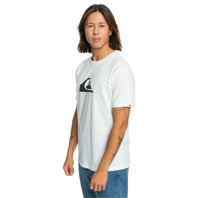 Quiksilver Comp Logo Ss Erkek Tişört Mavi - S