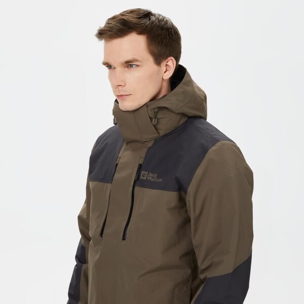 Jack Wolfskin JASPER 3IN1 JKT M Erkek Mont Kahverengi - S
