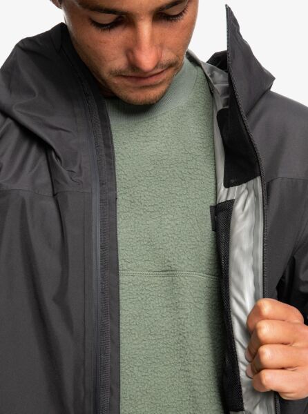 Quiksilver Over Cast Gore Tex Jk Siyah - XXL