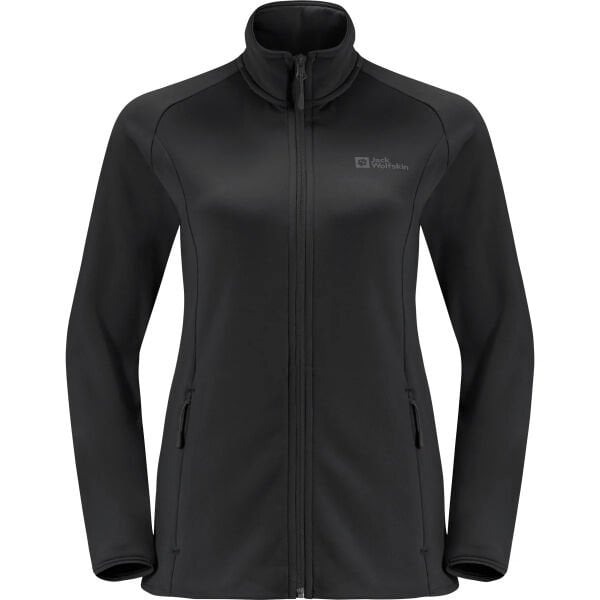 Jack Wolfskin BAISELBERG FZ W Kadın Polar Siyah - S