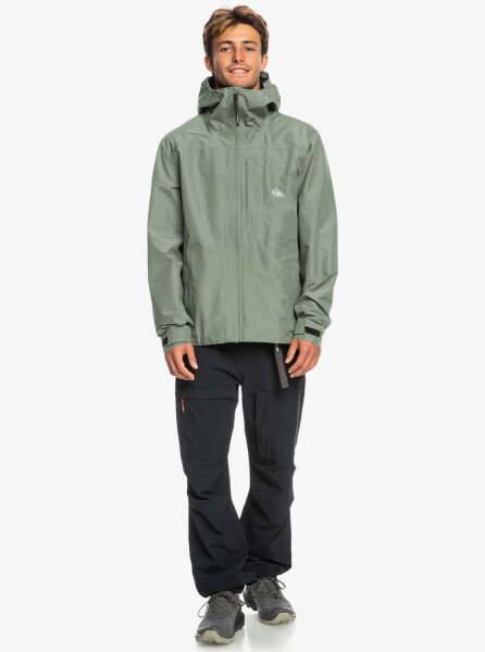 Quiksilver Over Cast Gore Tex Jk Yeşil - XL