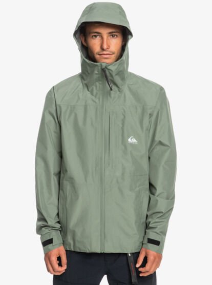 Quiksilver Over Cast Gore Tex Jk Yeşil - XXL