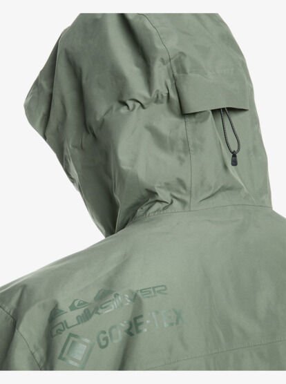 Quiksilver Over Cast Gore Tex Jk Yeşil - XXL