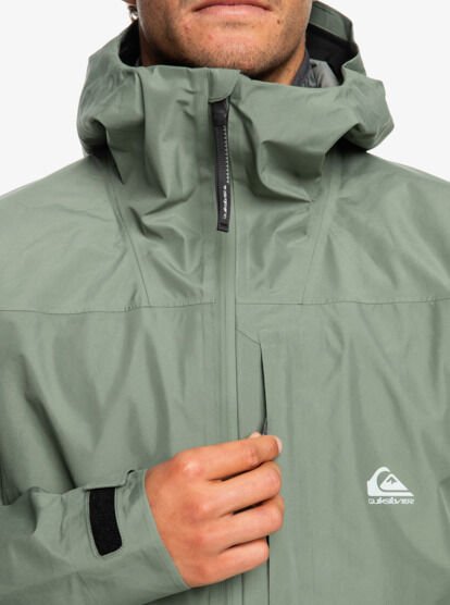 Quiksilver Over Cast Gore Tex Jk Yeşil - XXL