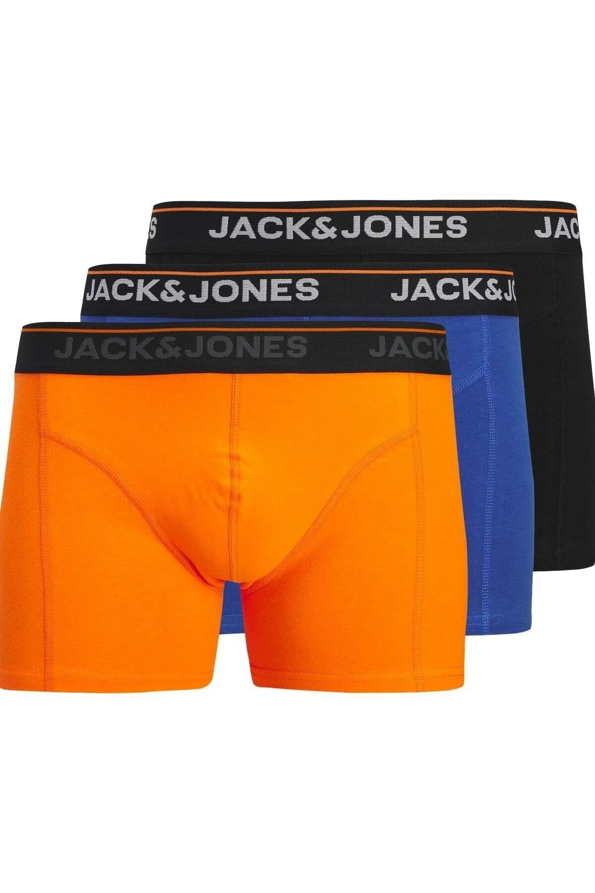 JACTHEODORE Düz Renk Boxer 3'lü Paket SN