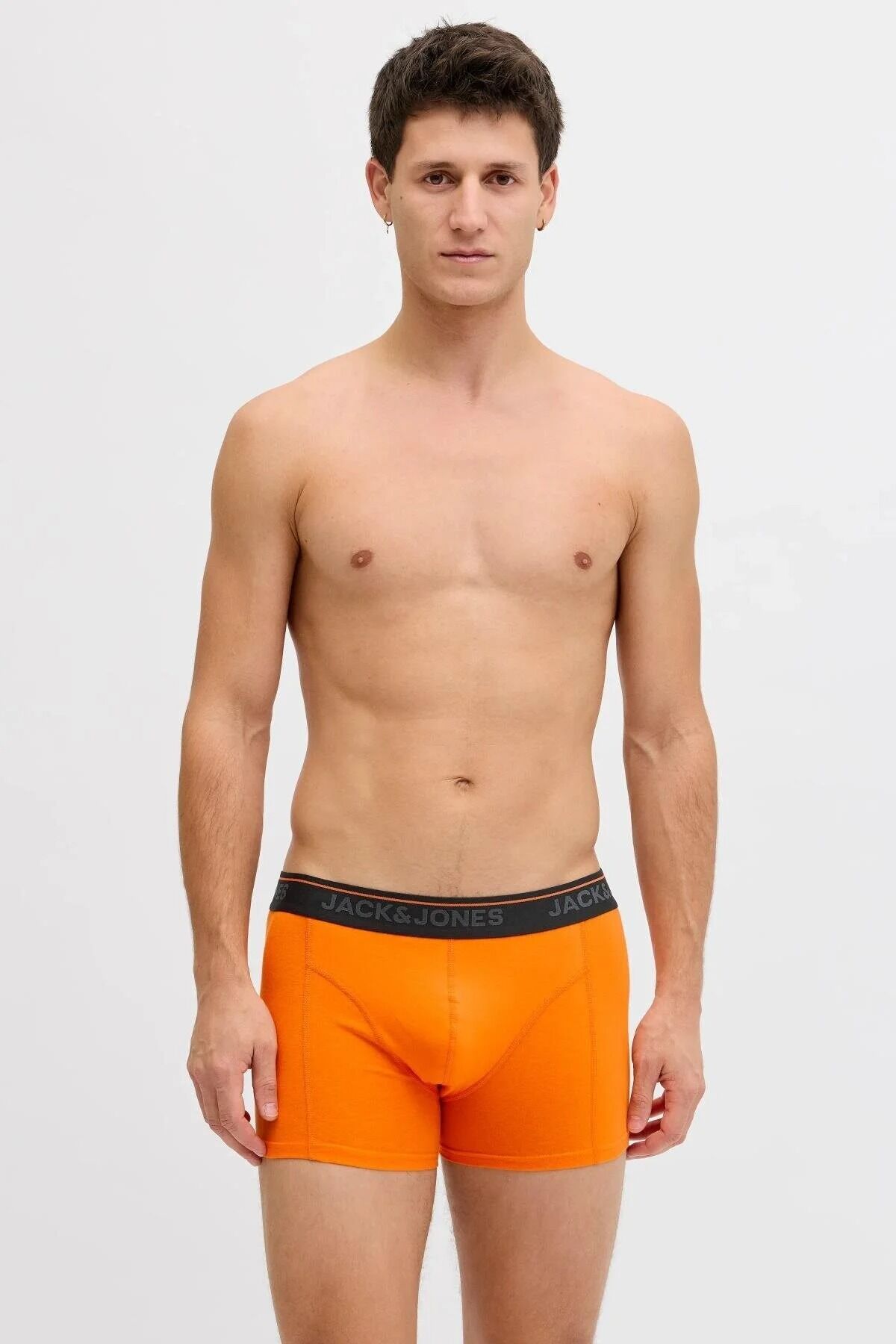 JACTHEODORE Düz Renk Boxer 3'lü Paket SN